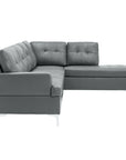 SH8378GRY* 2-PIECE SECTIONAL WITH RIGHT CHAISE