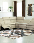 Texline 6-Piece Power Reclining Sectional