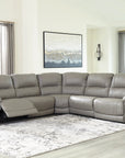 Dunleith 5-Piece Power Reclining Sectional