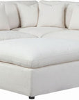 Hobson 6-piece Reversible Cushion Modular Sectional Off-White